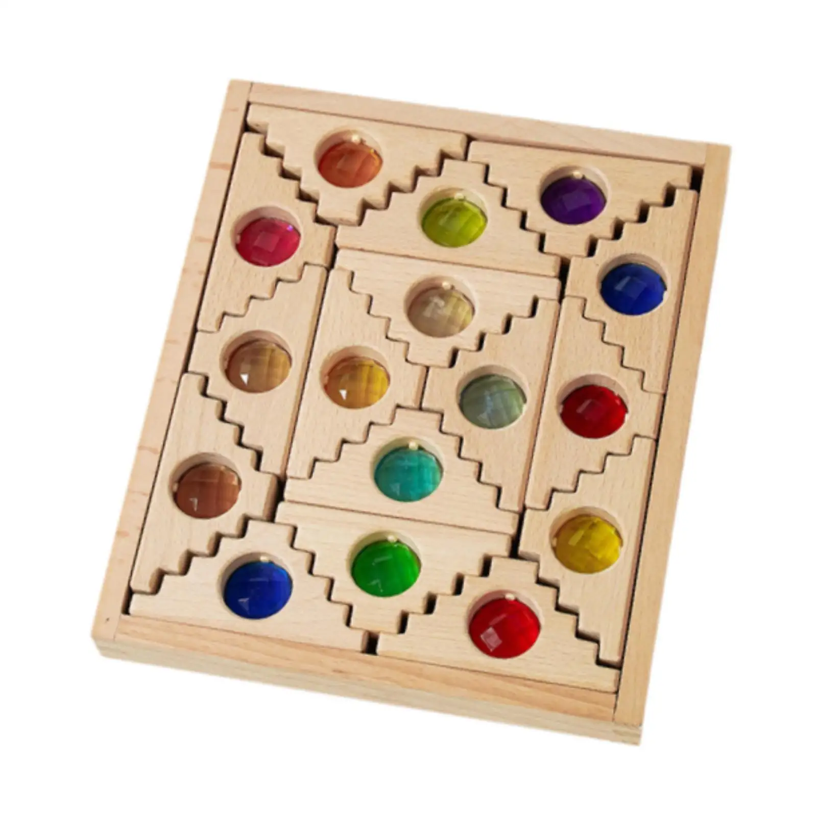

Cube Blocks Set Cubes Stacking Toy Learning Educational Toys Building Blocks Stacking Game for Birthday Christmas Toddlers