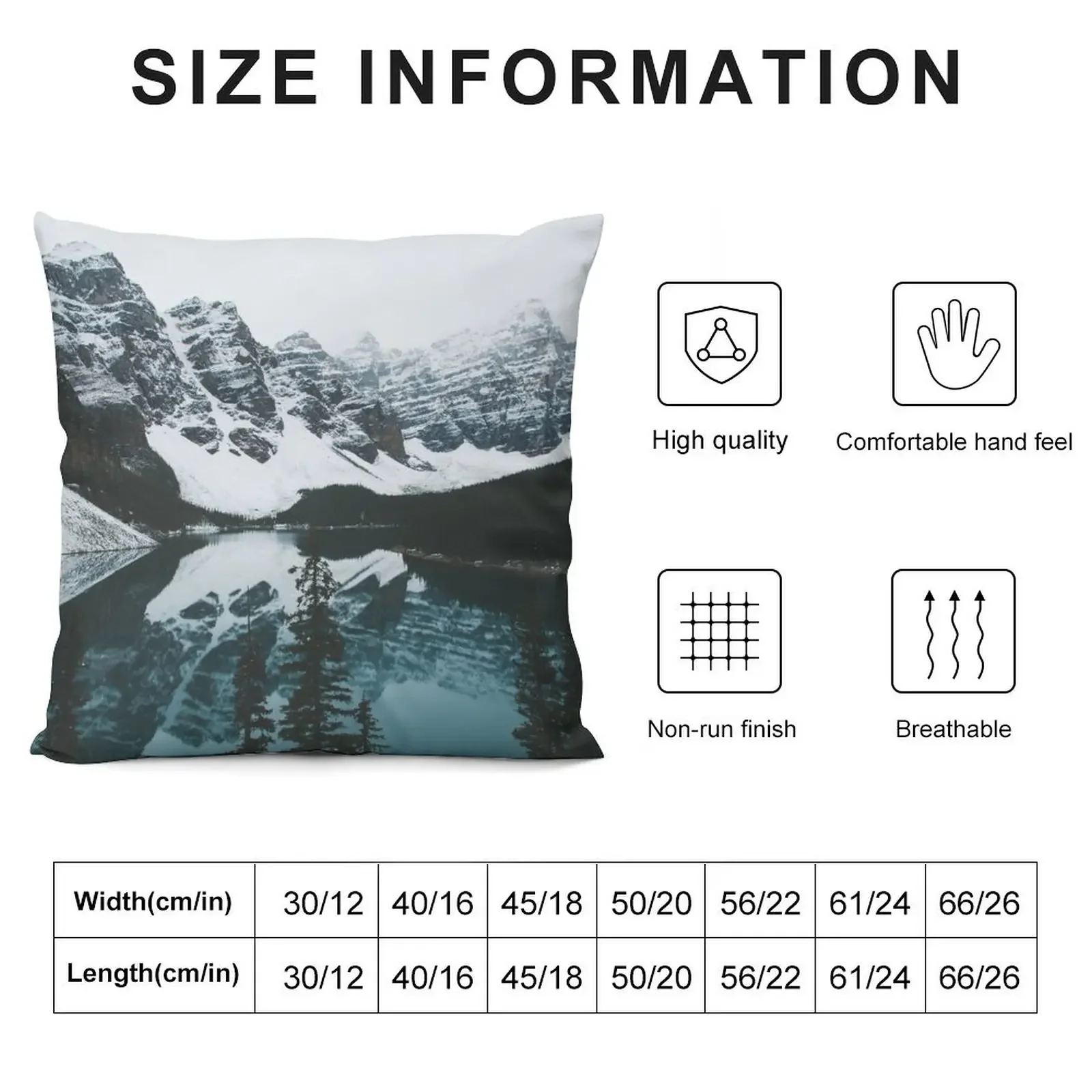 moraine lake Throw Pillow Elastic Cover For Sofa pillows decor home pillow