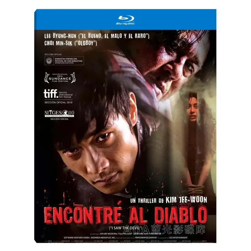 Seeing the Devil 2010 Korean Award Winning Crime Thriller Movie with Korean and English Subtitles High Definition Blue Light