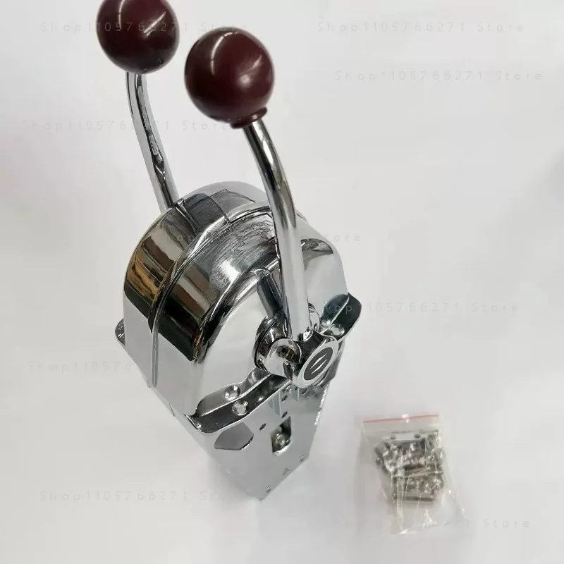 Marine Dual Lever Engine Throttle Control Box for Boat Shift Throttle