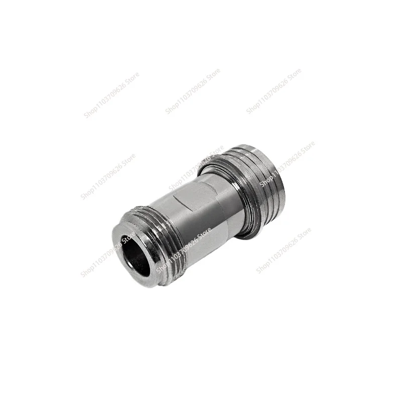 Coaxial RF adapter QN male to N female, straight, connector converter QN-N-JK