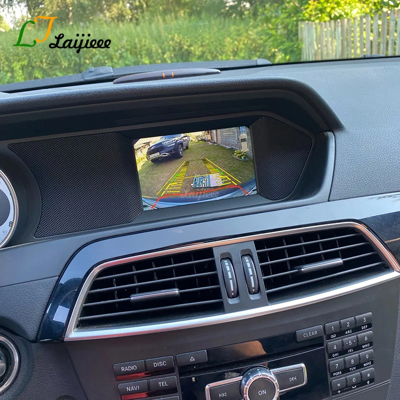 For Mercedes Benz C Class W204 C204 2012~2014 Original Screen Add To HD Night Vision Front Rear View Backup Camera Plug and Play