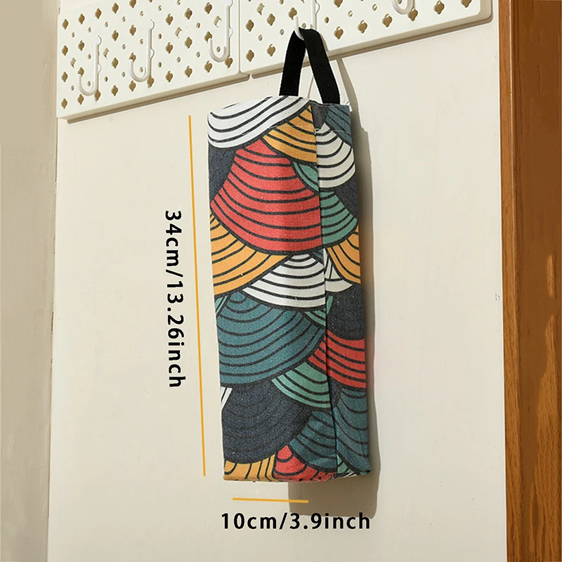 Hanging Storage Garbage Bags Garbage Organizer Plastic Bags Holder Organizing Hanging Kitchen Garbage Collection Storage Supply