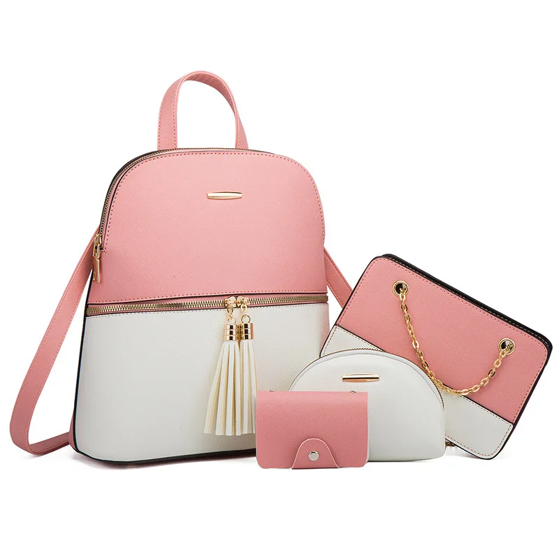 2024 New Backpack Set with Shoulder/Crossbody Mother-Daughter Bags, Four or Multiple Pieces