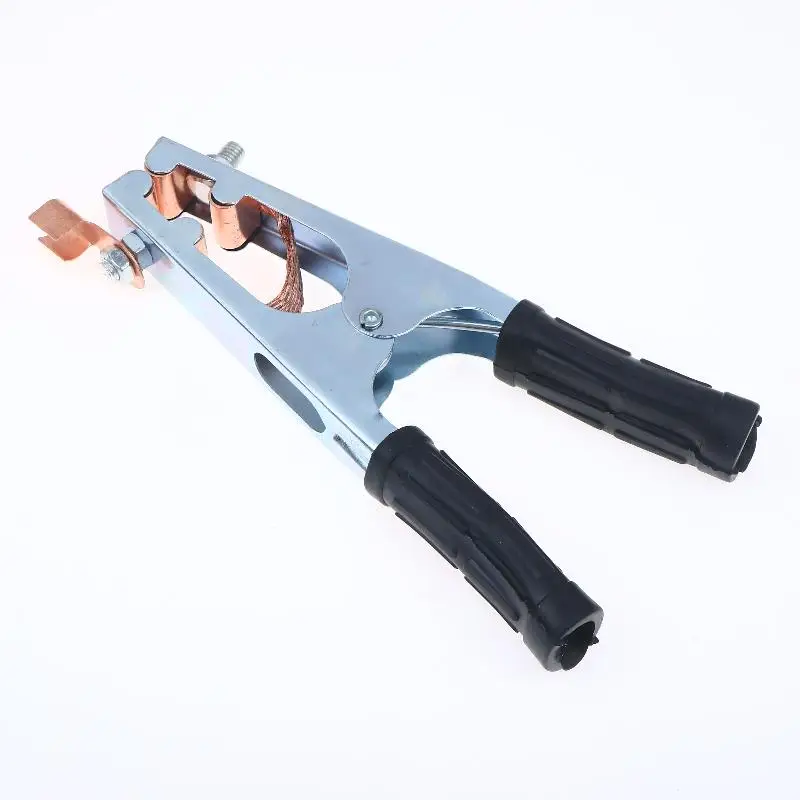 ✰✪1Pcs Manual Welder Electrode Holder 300A 500A Copper Welding Earth Clip Ground Clamp Professional Tools