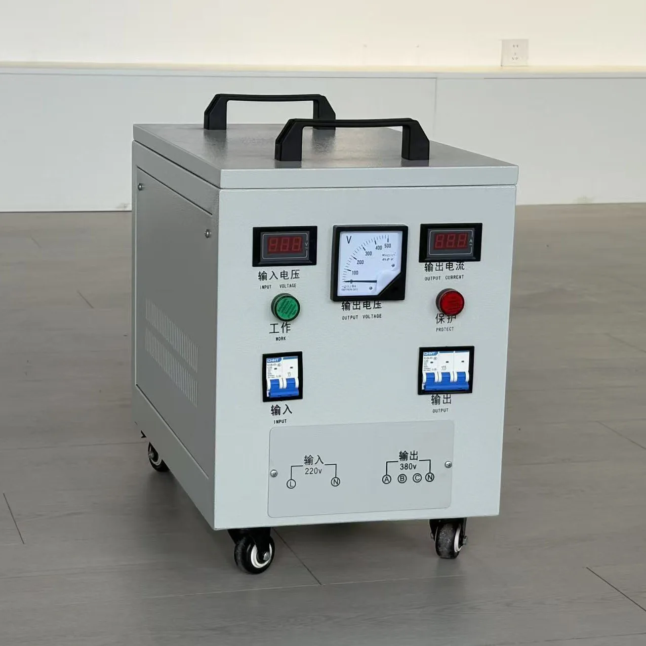 CE 30KVA Single Phase 110V to Three Phase Phase Converter Transformer 220V to 380V for CNC 50hz 60hz