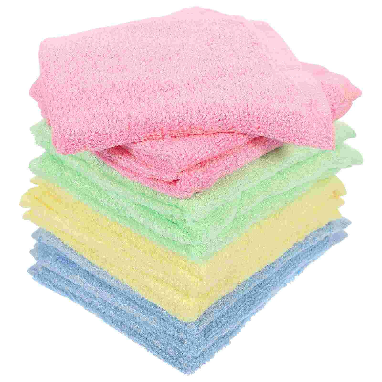 

12 Pcs Clean Cleaning Towel Duster Cloth Cloths Thicken Microfiber Towels for Wiping Rags Wood Kitchen