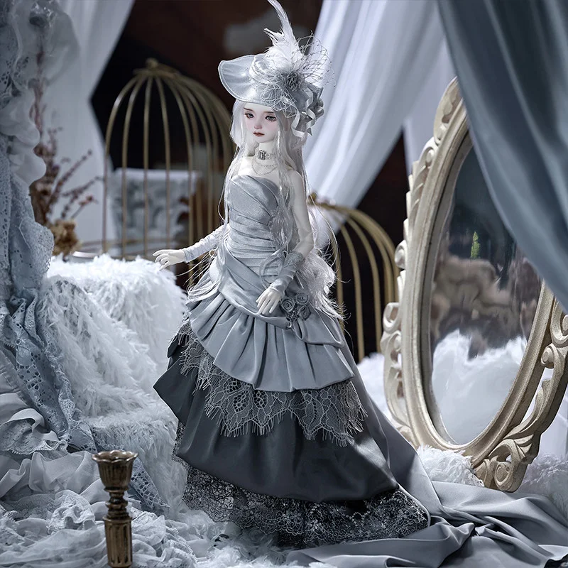 

Joybjd Original Authentic 1/4 Scale BJD Doll Cyllira Silver Lady Medieval Retro Noble Collectible Fashion Doll For Collectors