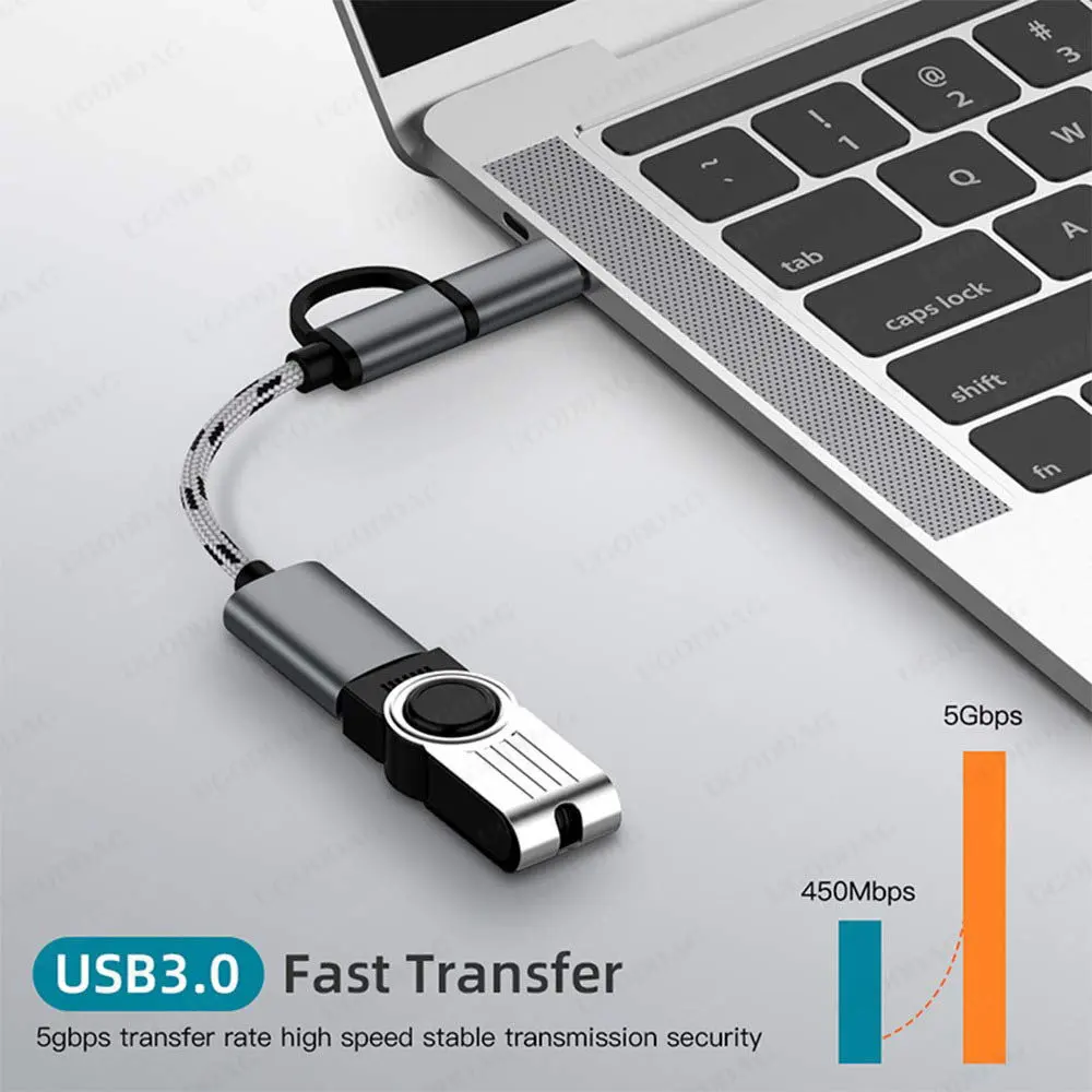 2 In 1 Usb 3.0 Otg Adapter Type C Micro Usb Naar Usb 3.0 Adapter Kabel Otg Converter Voor Gamepad flash Disk Type-C Otg Usb Kabel