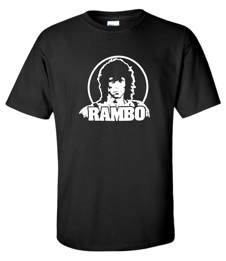 Rambo 80s Movie Mens T-Shirt