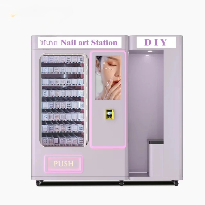 Digital Nail Art Vending Machine for Sale DIY Photo Nail Machine Self Service DIY Nails  Vending Machine