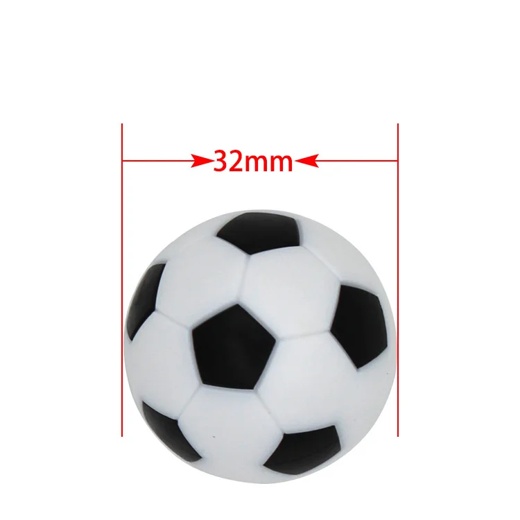 8/10pcs 32mm Table Soccer Footballs Game Replacement Official Tabletop Games Tables Football Balls Indoor Parent-child Boardgame