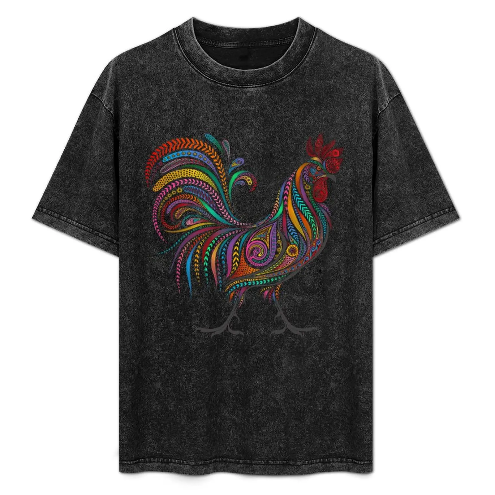 Rooster T-Shirt Ultra Soft Breathable Tee Top