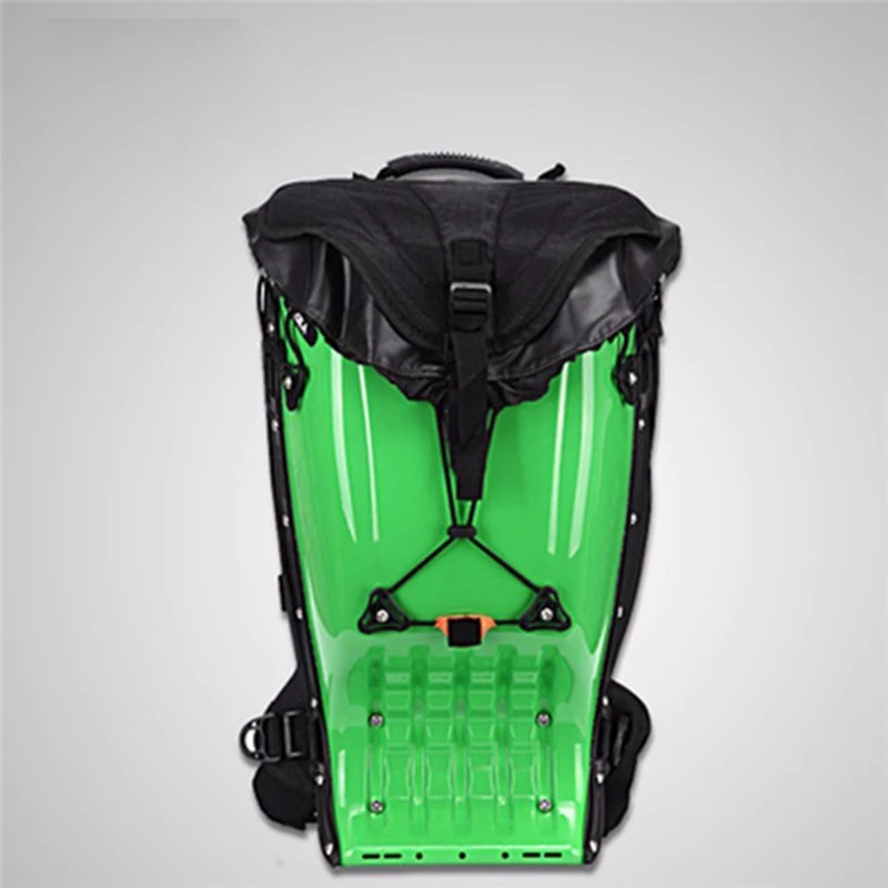 Motorcycle men's waterproof shoulders rider moto hard shell backpack motorcycle helmet bag riding equipment
