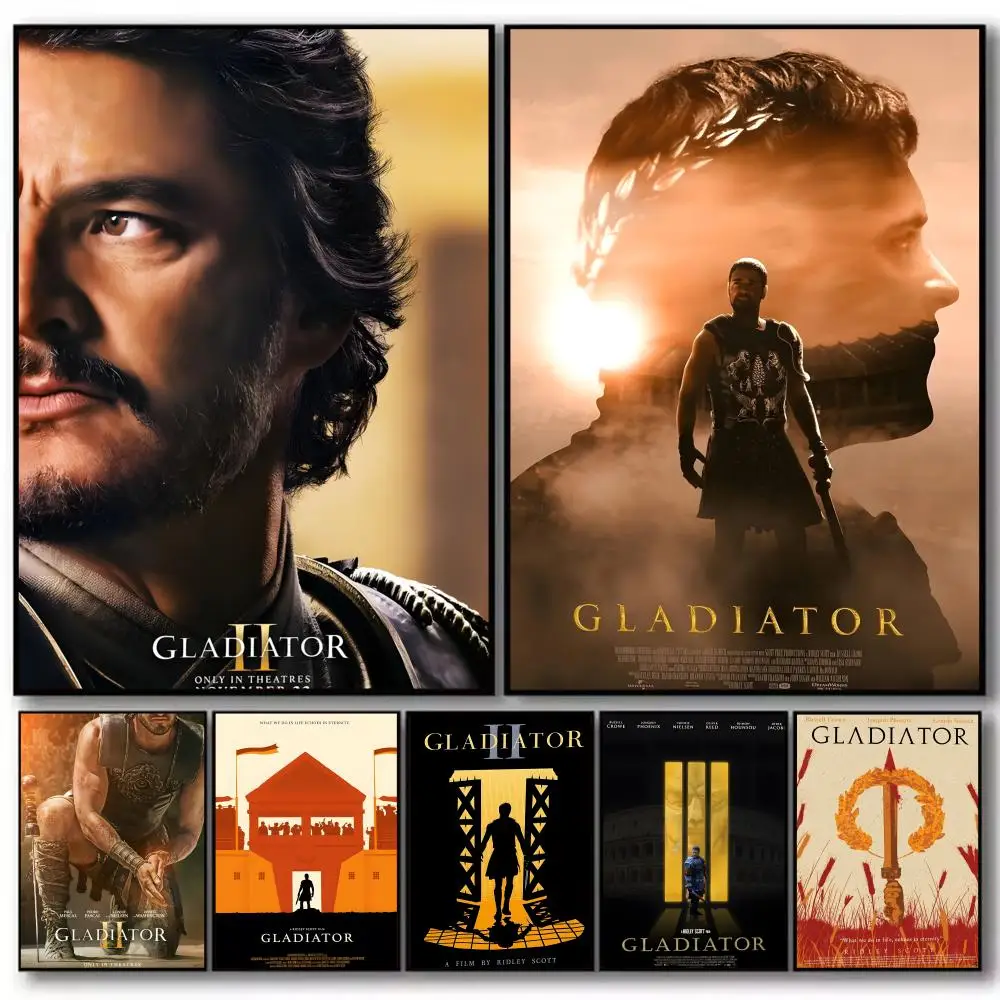 Movie Gladiator Poster High-definition  poster stickers, suitable for bedroom, living room, home decoration