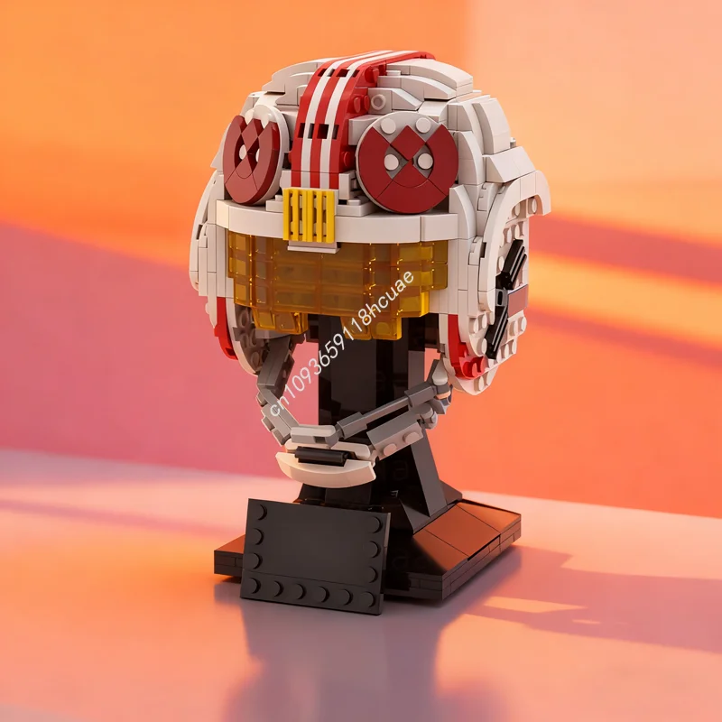 

575 шт. MOC Luke S шлем пилота Звезда боевая модель игрушки строительные блоки сборка рождественский подарок идея образовательный кирпич