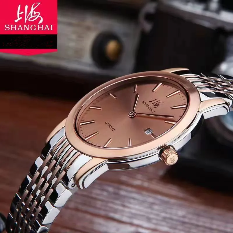 Leocylin xangai relógio de quartzo original moda simplicidade safira negócios para homem relógios de pulso à prova dwaterproof água relogio masculino