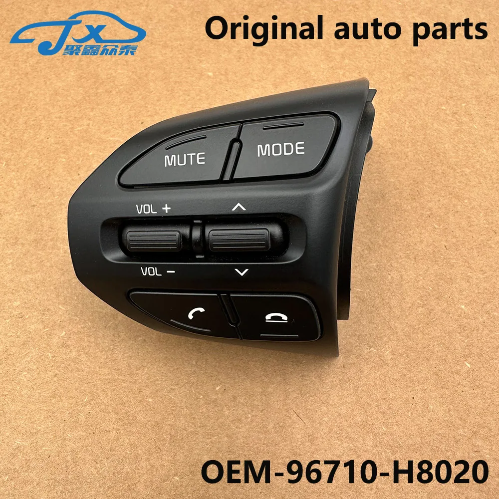 

For Kia K2 RIO X-LINE RIO 4 Multifunction Steering Wheel Bluetooth Fixed Speed Button Audio Switch OEM 96710 H8020