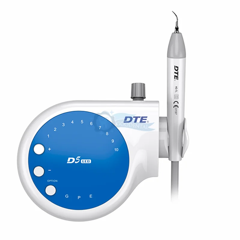 Dental DTE D5 LED Dental ultrasound Instrument Whitening/Cleaning/Scalering Tooth Portable Dentistry Equipment