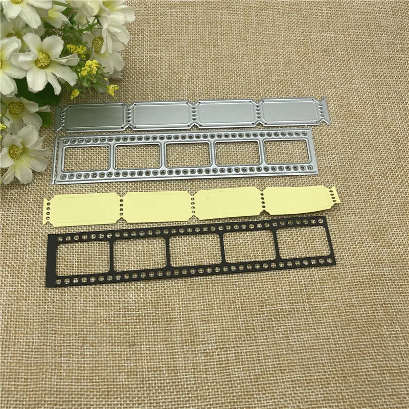 Stamp Metal cutting dies  mold Round hole label tag Scrapbook paper craft knife mould blade punch stencils dies