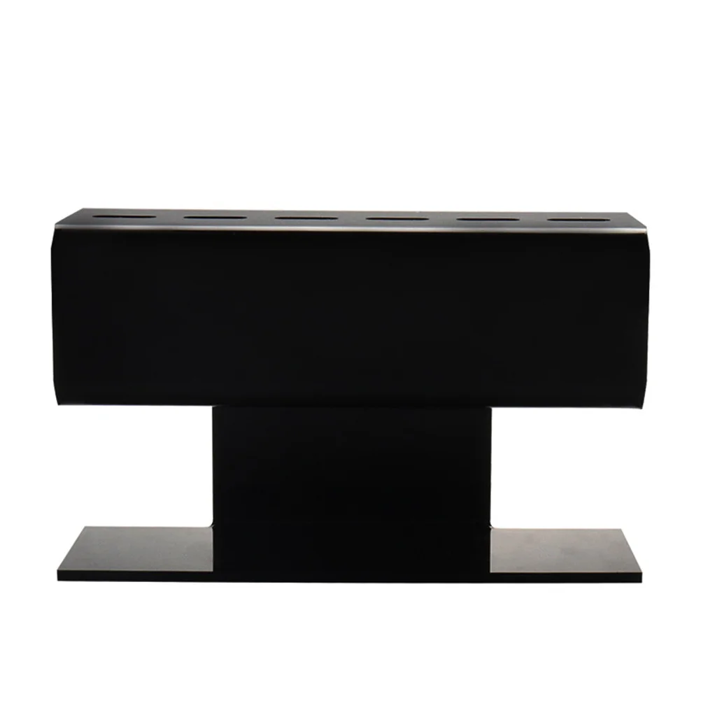 

6 Hole Eyelashes Tweezer Rack Plastic Storage Organizer Stand for Grafting Tweezers Home Professional Use Space Saving