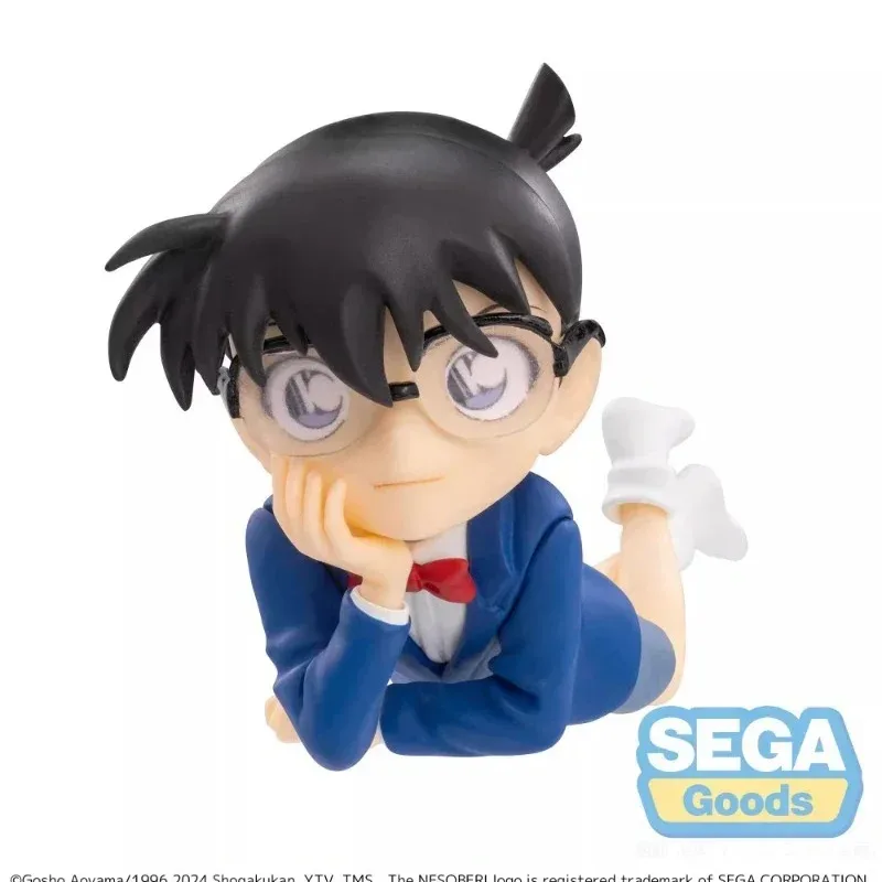 

In Stock Original SEGA Detective Conan Conan Edogawa Anime Character Model Collection Desktop Decoration Toys Festival Gifts