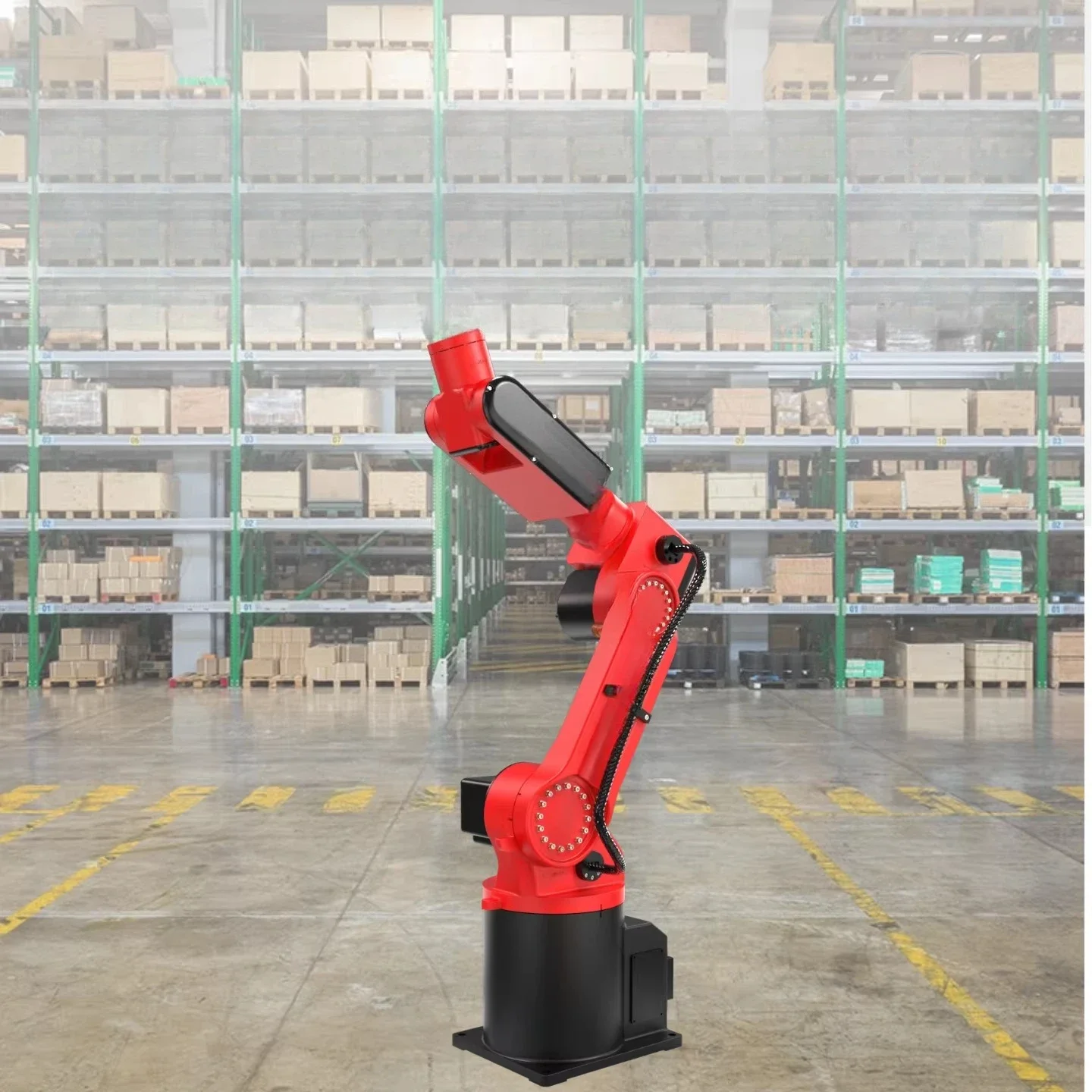 Six-axis industrial robot empowers intelligent manufacturing to upgrade the load 5KG arm span 940MM