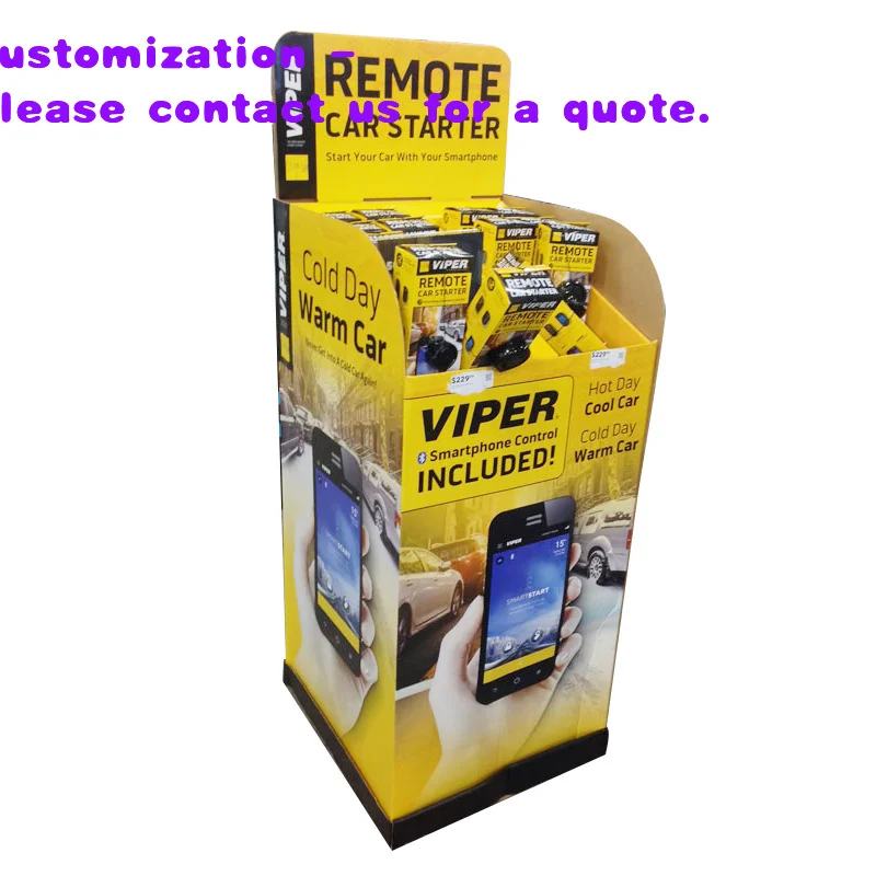 

Современный рекламный напольный стенд для мобильных телефонов, автомобильных аксессуаров, гофрированного картона и батарей.