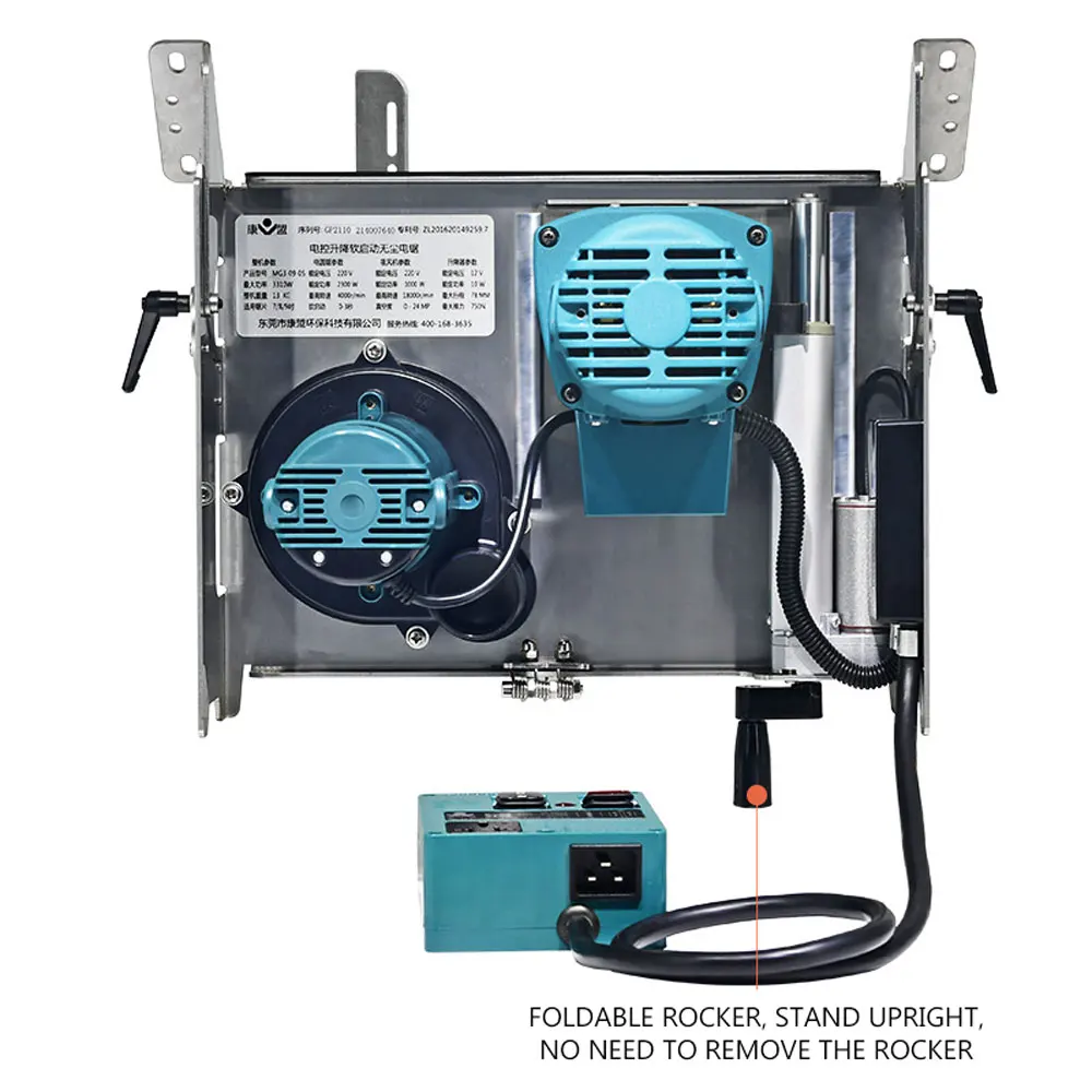MG3-05X 220V 2300W ไฟฟ้ายกฝุ่นฟรีไม้เครื่องเลื่อย4000r/N Chainsaw ตารางความเร็วเลื่อยคู่ฝุ่นกระเป๋า