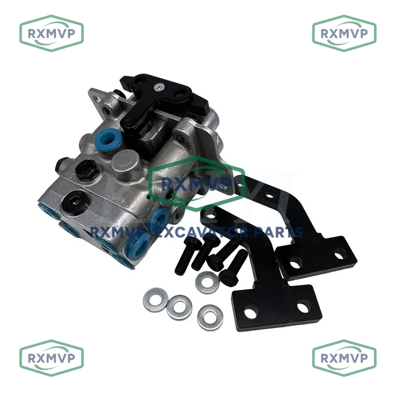 For Komatsu PC PC200-7/PC200-8/PC300-7/PC360-7/PC450-8 8H Foot Valve Assembly 702-16-01861/702-16-04250 Footwork Assy 8H Foot Va