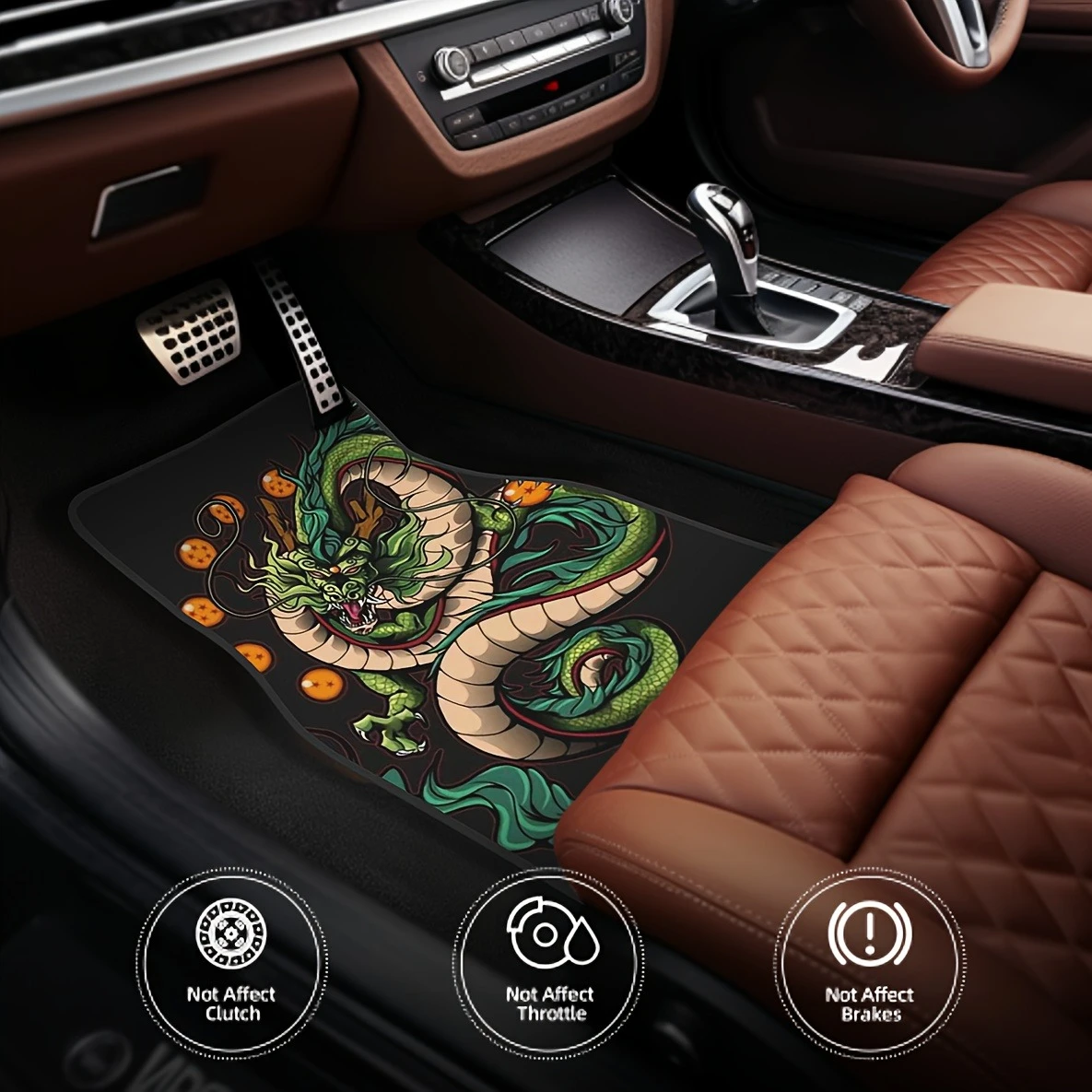4pcs Dragon King Design Car Ma - Interior Design Concept ulasan dan harga