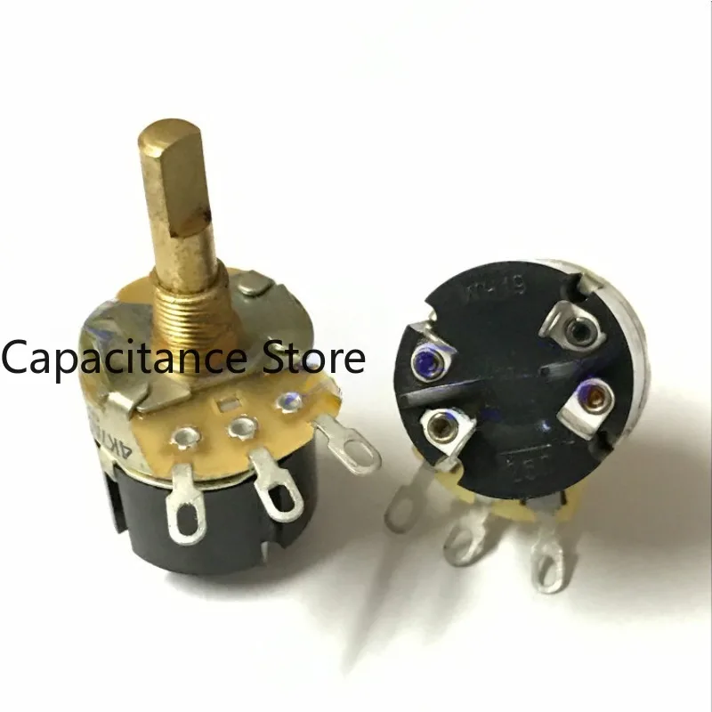 

5PCS WH19 high-power fever bile machine dimming potentiometer 4.7K 0.25W with push-pull switch