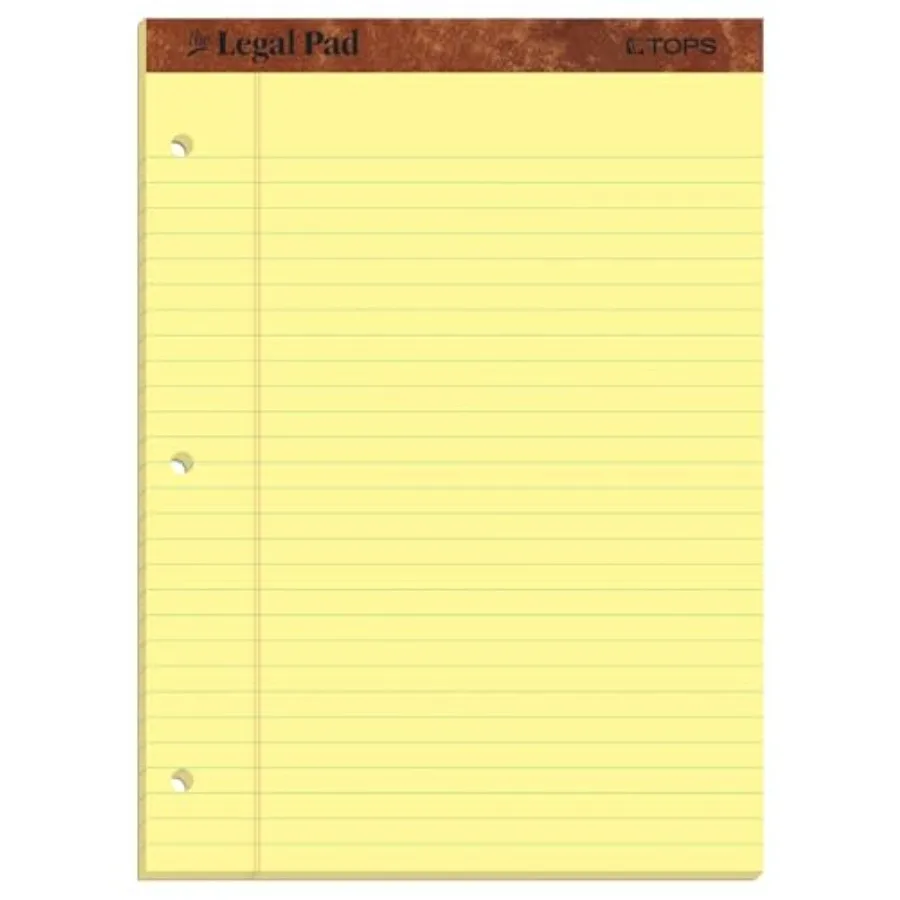 The Legal Pad Writing Pads 8-1/2