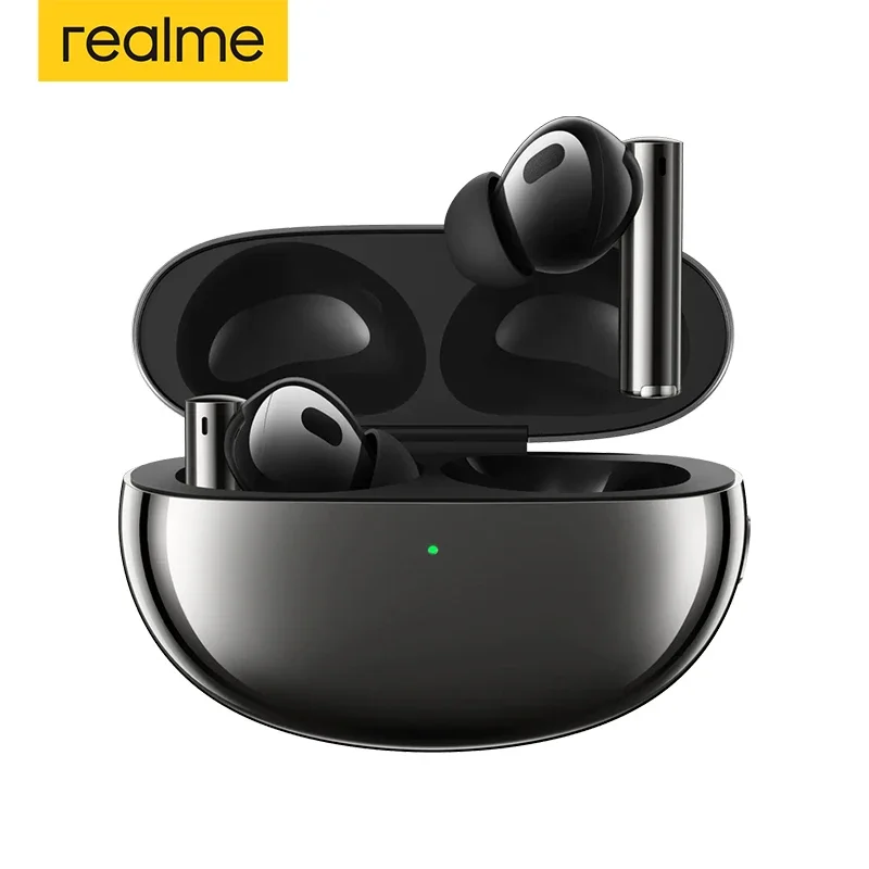 

Realme Buds Air 5 Pro Earphones Wireless Bluetooth 5.3 Headphones TWS Active Noise Reduction Earbuds Hifi LDAC Headset Gaming