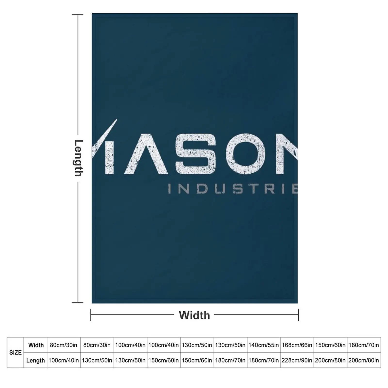 Mason Industries - Timeless Throw Blanket couch cozy soft plush fuzzy picnic outdoor blanket