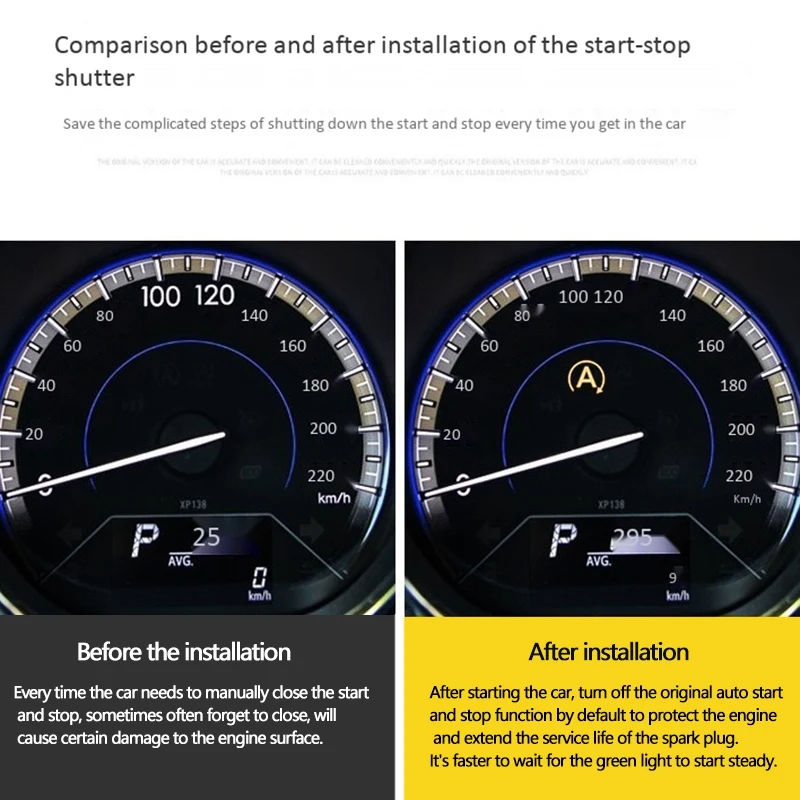 Car Engine Automatic Shut-Off Device Start and Stop Treasure for Toyota Rav4 Veranda 2020