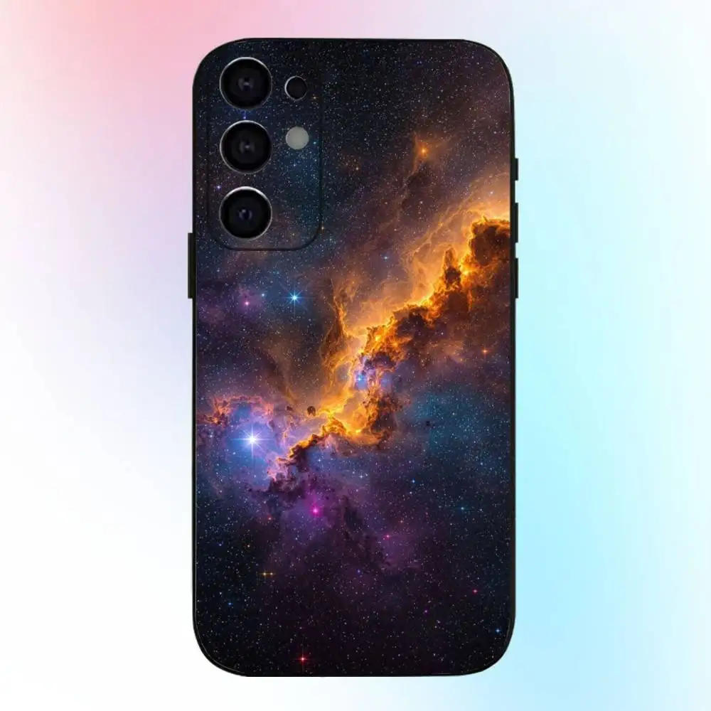 ギャラクシーユニバーススマホケース Samsung S25、S24、S21、S22、S23、S30、Ultra、S20、Plus、Fe、Lite、Note、10、9、5G対応 ブラックカバー