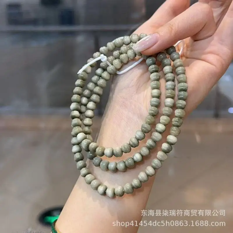 Little Green Ridge Bodhi Gourd 6 ✖️ Accessories Crafting Bracelets, Including Spacer Beads, Braided Cord