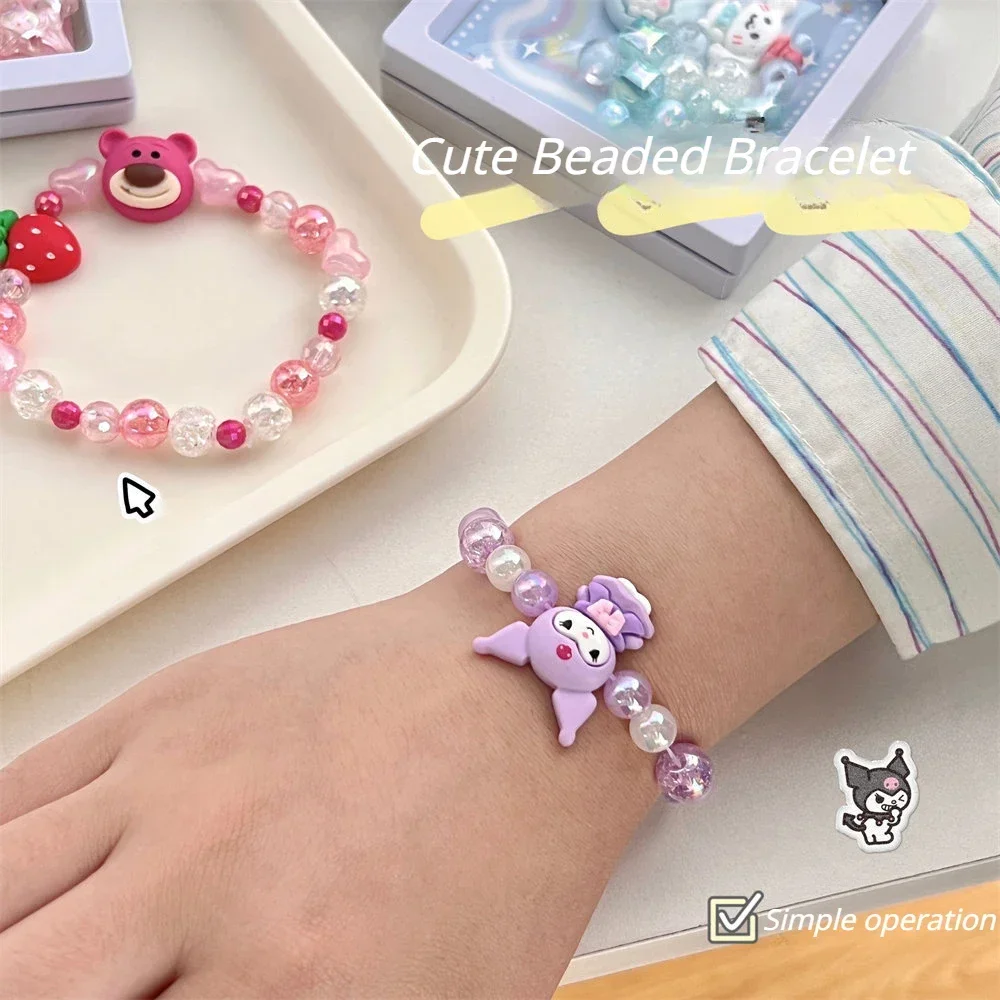 Bracelet Making Kit BraceletBracelet Bracelet DIY Beaded Jewelry Gifts To Friends Cartoon Bracelettoys for Girls  Bracelet Beads