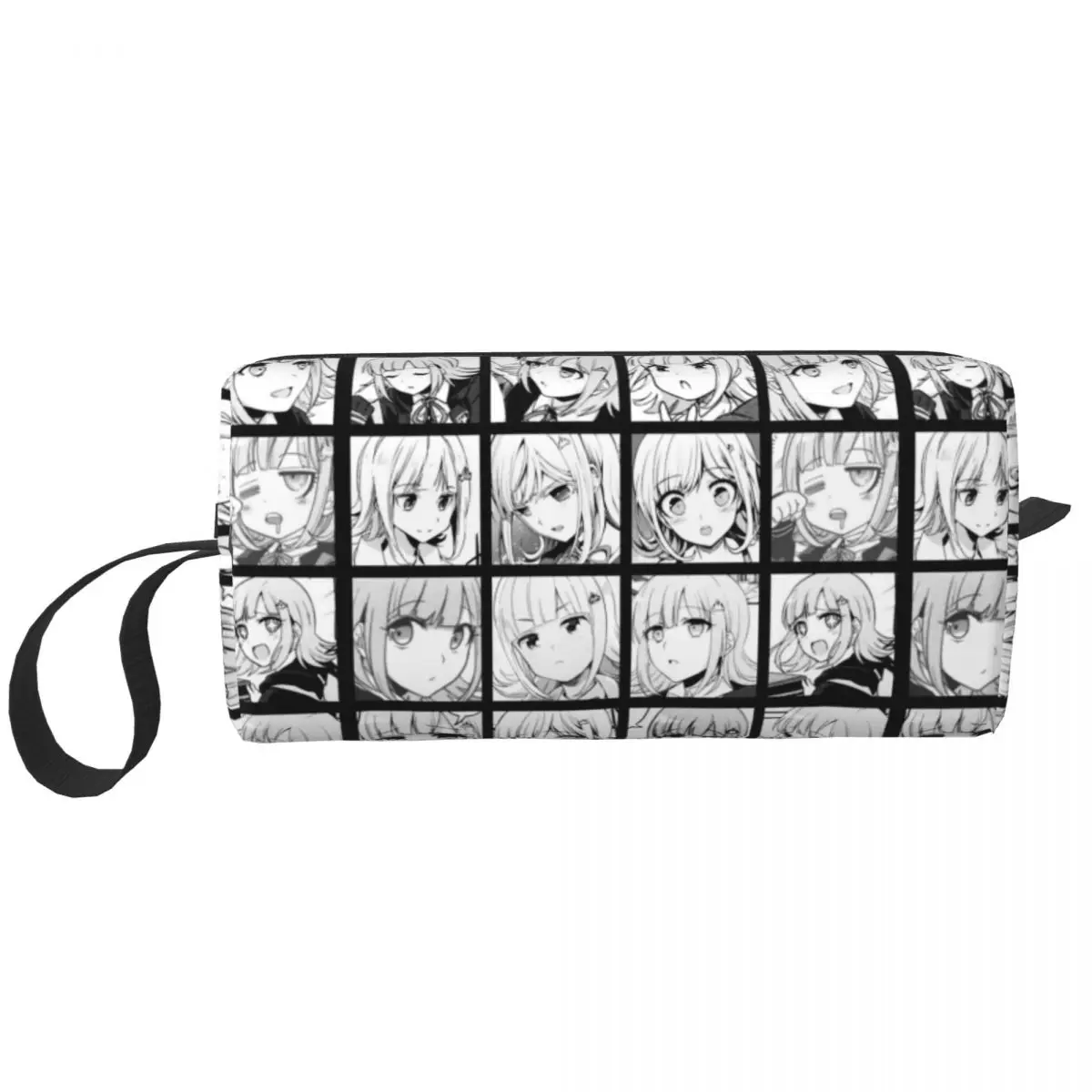 Chiaki Manga Collection Makeup Bag Cosmetic Bag Danganronpa Ultra Despair Girls Goodbye Despair Toiletry Bag Accessories