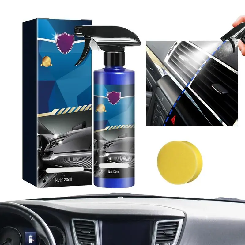 

120ml Nano Ceramic Coating Spray Scratch Repair And Shine Restoration Fast Fine Scratch Repair Agent For Motorcycle Window Car