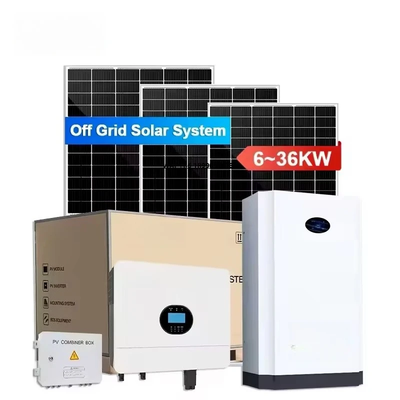 Growatt 5Kw 10Kw 15Kw 20Kw 25Kw 30Kw Off Grid Solar Power Energy System Matched With Eitai Grade a Cell LFP Battery