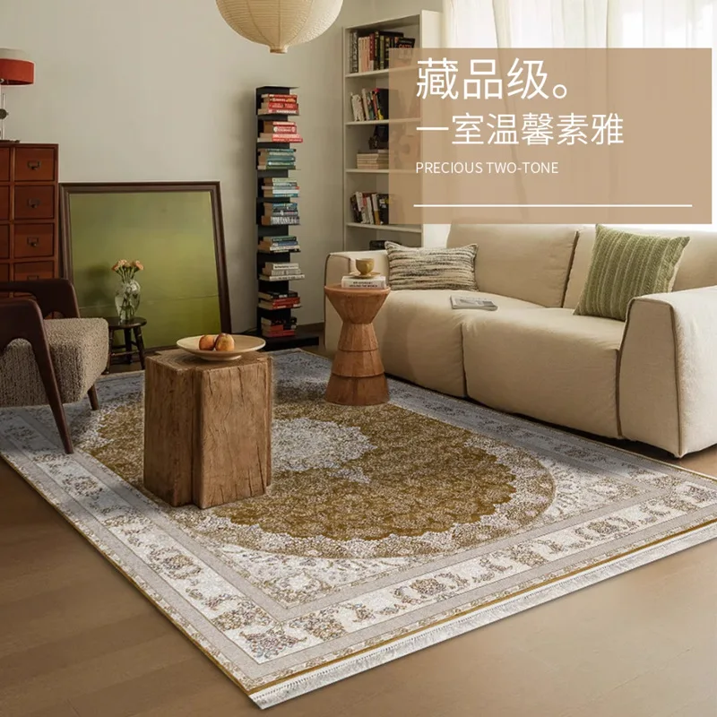 American retro Persian style Turkey, high-end villa home living room carpet, light luxury, leave-in and easy to wipe