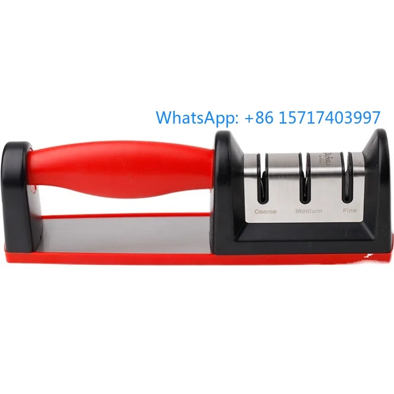 German Plazotta Sharpener Coarse Grinding Precision Grinding Three Stage Sharpener Sharpener Stone Kitchen Small Tool