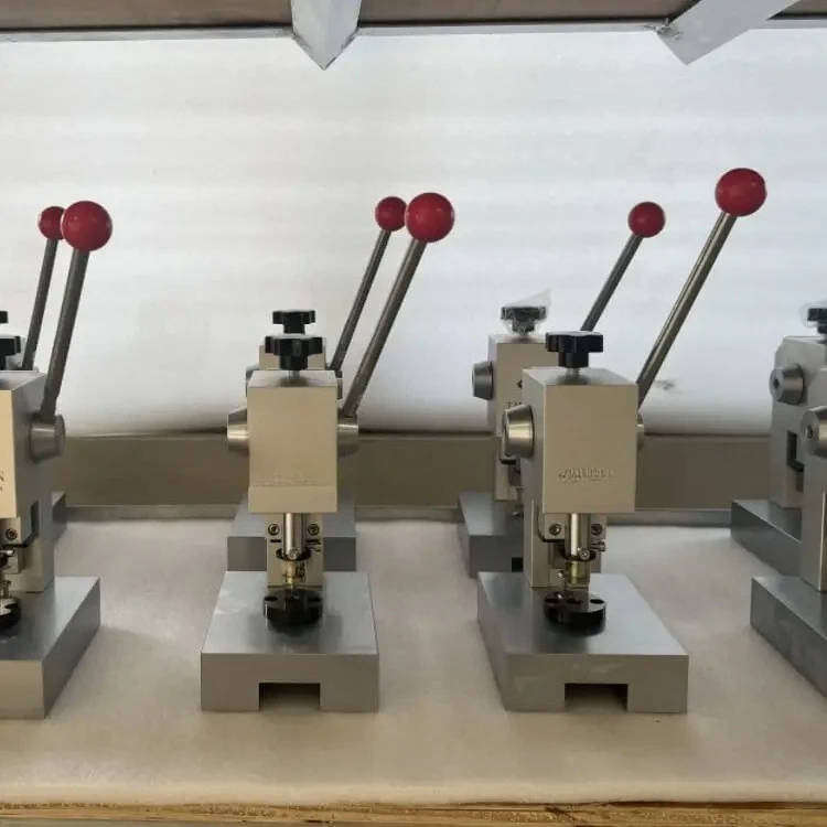 Coin Cell Punching / Stamping Machine Precision Disc Cutter With Standard 16 , 19 , 20 mm Diameter Cutting Die
