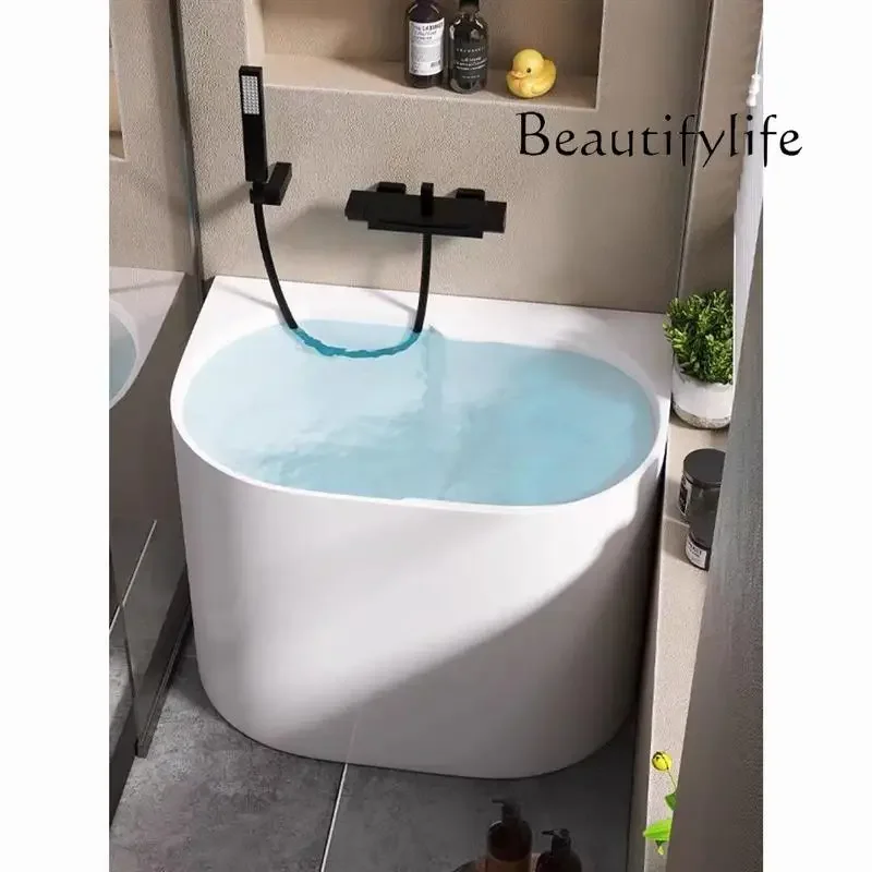 

z.FGBidet mobile in acrilico per vasca da bagno giapponese indipendente indipendente per piccole famiglie
