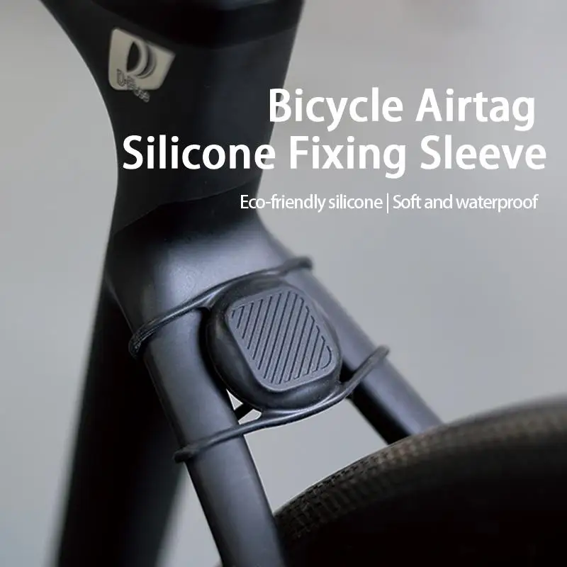 Multi-use Portable Airtag Cover Waterproof Ultralight Silicone Bike Airtag Sleeve Find My GPS Trackers For IOS/Android