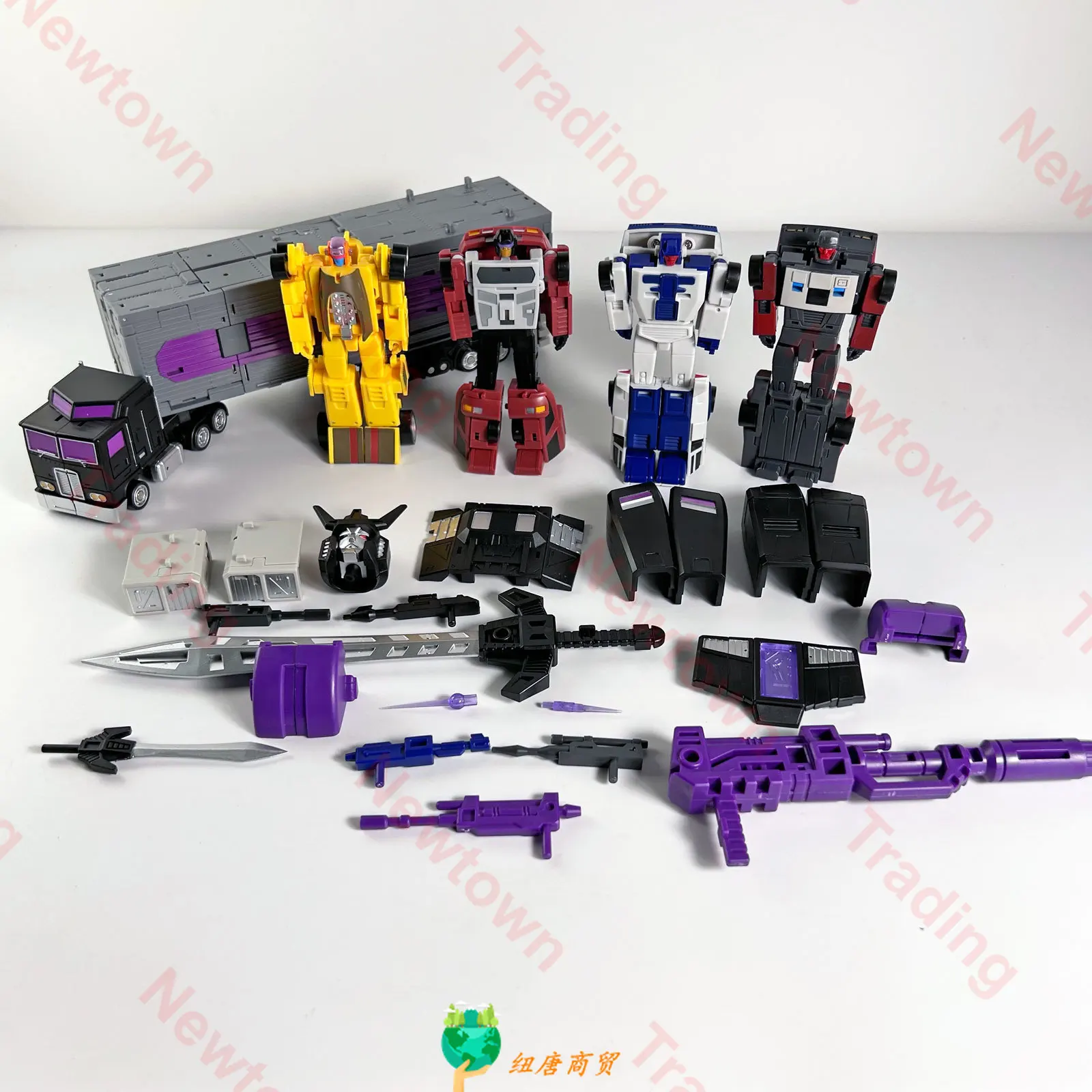 Transformation 5IN1 MHZ MH-MINI-07 Mini07 Mini-07 SPIELZEUG TIGERWING Motormaster Menasor Breakdown Wildrider Actionfigur