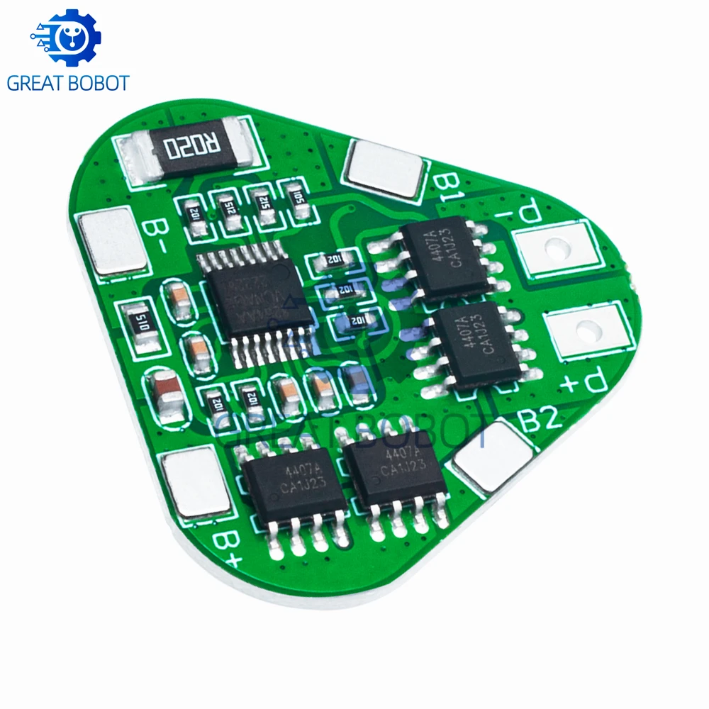 BS 3S 12V 18650 Lithium Battery Protection Board 11.1V 12.6V overcharge over-discharge protect 8A 3 Cell Pack Li-ion BMS PCM PCB