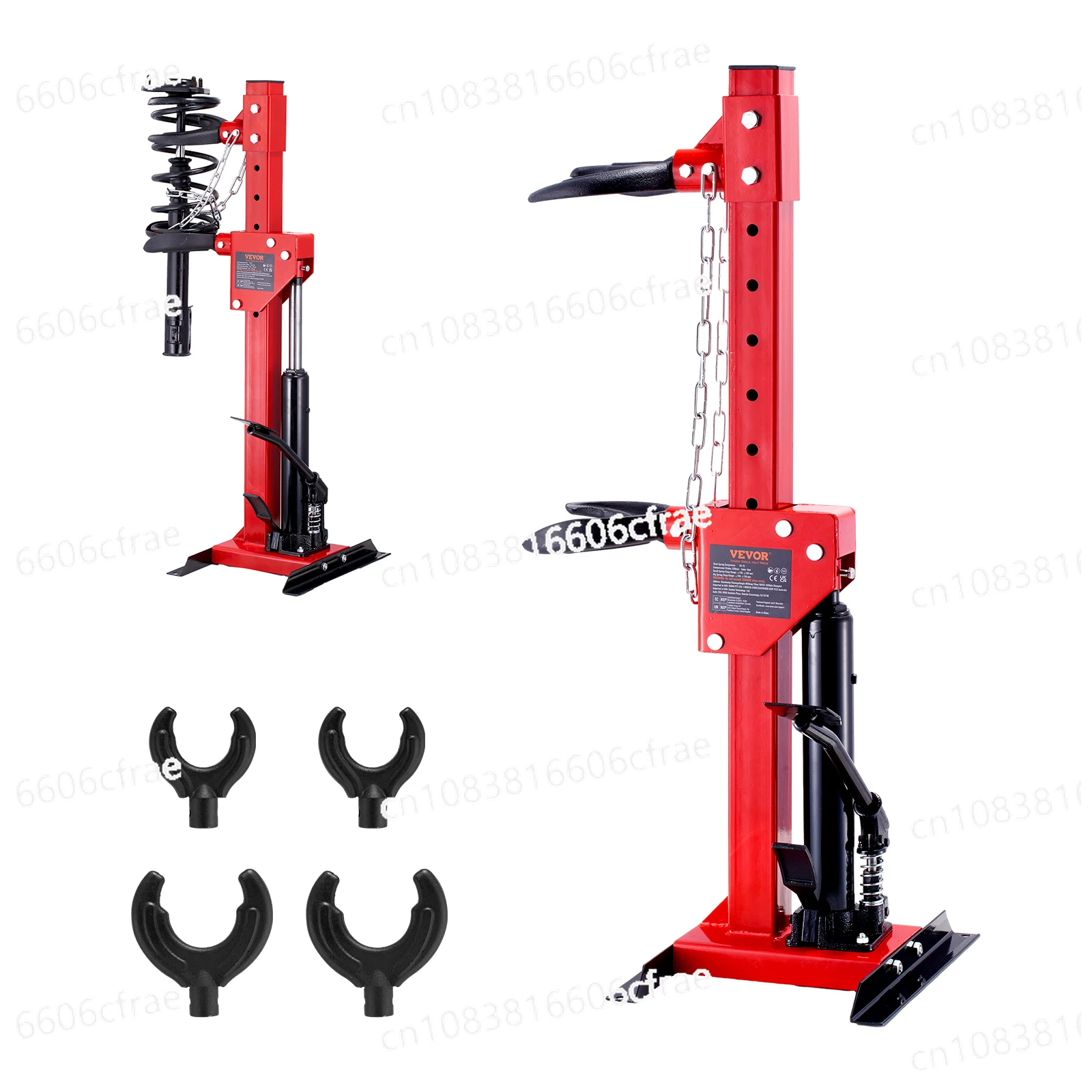 

Strut Spring Compressor 4.5 Ton / 9920 LBS Hydraulic Jack 1 Ton Rated Compression Force Auto Strut Coil